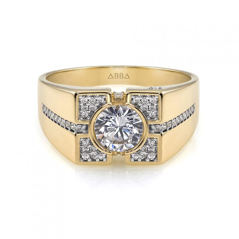 Anillo Caballero Oro Elegance