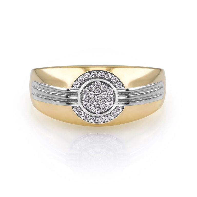 Anillo Caballero Oro Sol