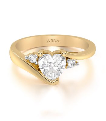 Anillo Compromiso Oro Darla