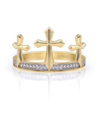 Anillo Corona Oro Conquista