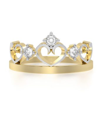 Anillo Corona Oro Doncella