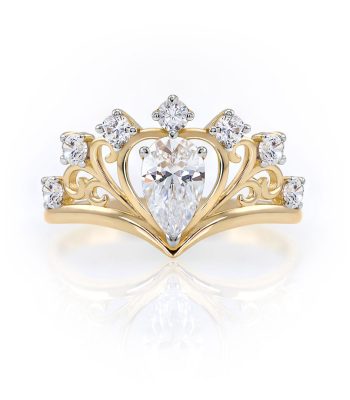 Anillo Corona Oro Elena
