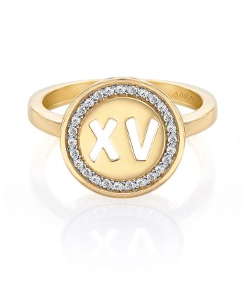 Anillo 15 Años Oro Círculo