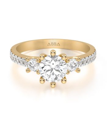 Anillo de Compromiso Oro Lisa