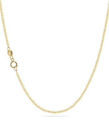 Collar de Cadena Marinera Oro 10k 2 mm