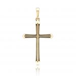 Dije Cruz Latina de Oro Cristo