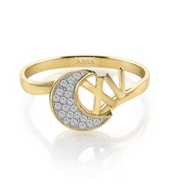Anillo 15 Años Oro Luna