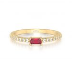 Anillo de Signo Zodiacal Aries Oro