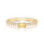 Anillo de Signo Zodiacal Géminis Oro