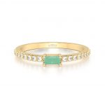 Anillo de Signo Zodiacal Piscis Oro