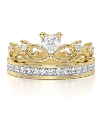 Anillo Corona Oro Diana