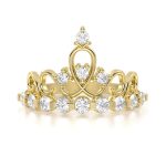 Anillo Corona Oro Tyana