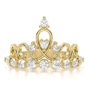 Anillo Corona Oro Tyana