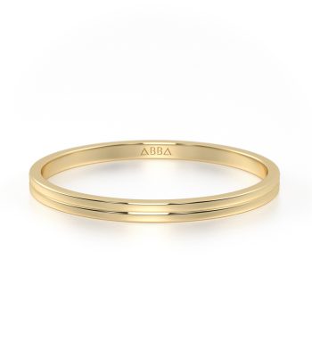 Argolla de Matrimonio Dual Fit Oro Amarillo