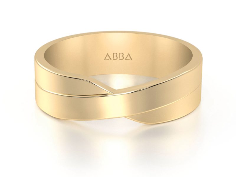 Argolla de Matrimonio Oro Moño Caballero