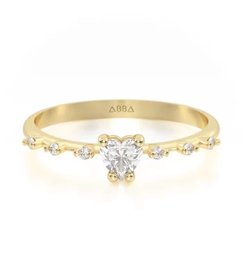 Anillo de Promesa Oro Dalia
