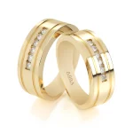 Set Argollas de Matrimonio Oro Unisex Mileto