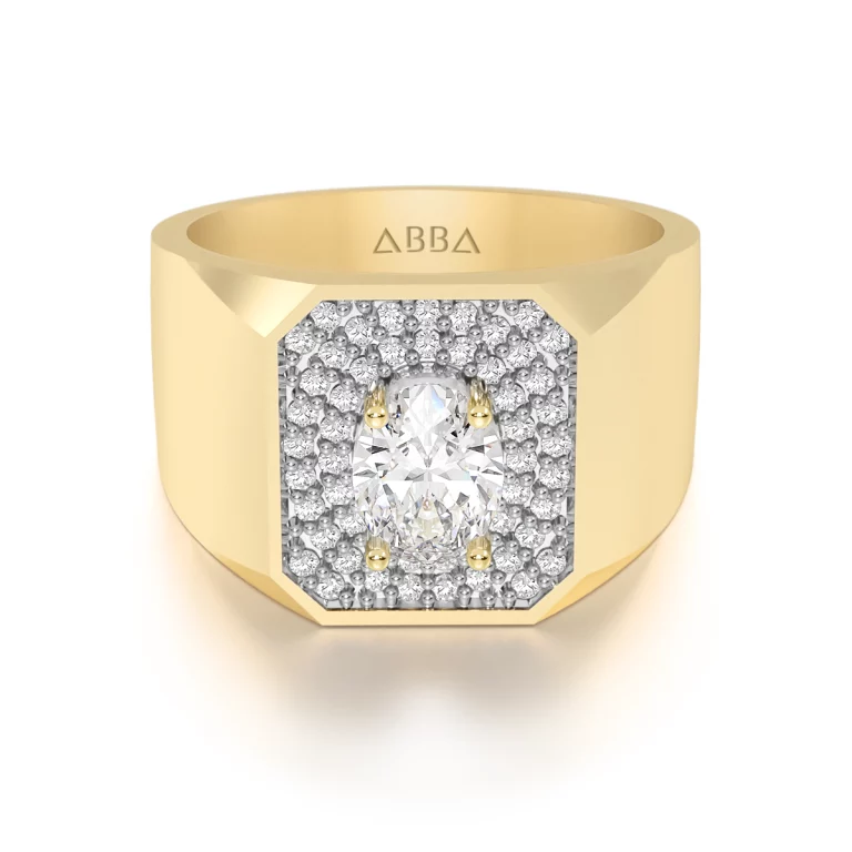 Anillo de Caballero Oro Monterrey