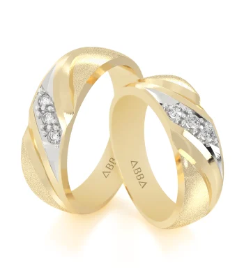 Set Argollas de Matrimonio Oro Unisex Turín