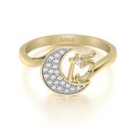 Anillo de 15 Años Oro Luna