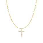 Cadena con Dije Cristo Cruz de Oro 10k Cartier Latina